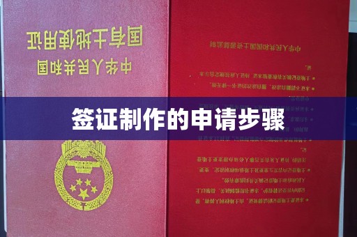 城阳签证制作的申请步骤