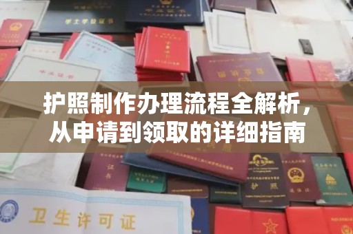 城阳护照制作办理流程全解析，从申请到领取的详细指南