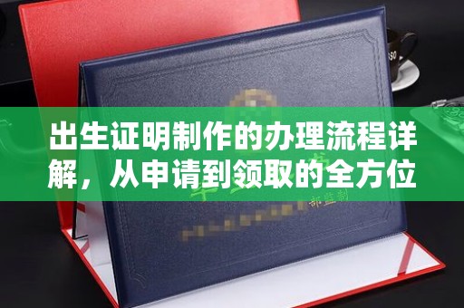 城阳出生证明制作的办理流程详解，从申请到领取的全方位指南
